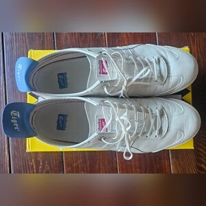 Onitsuka Tiger by Asics White and Purple Sneakers